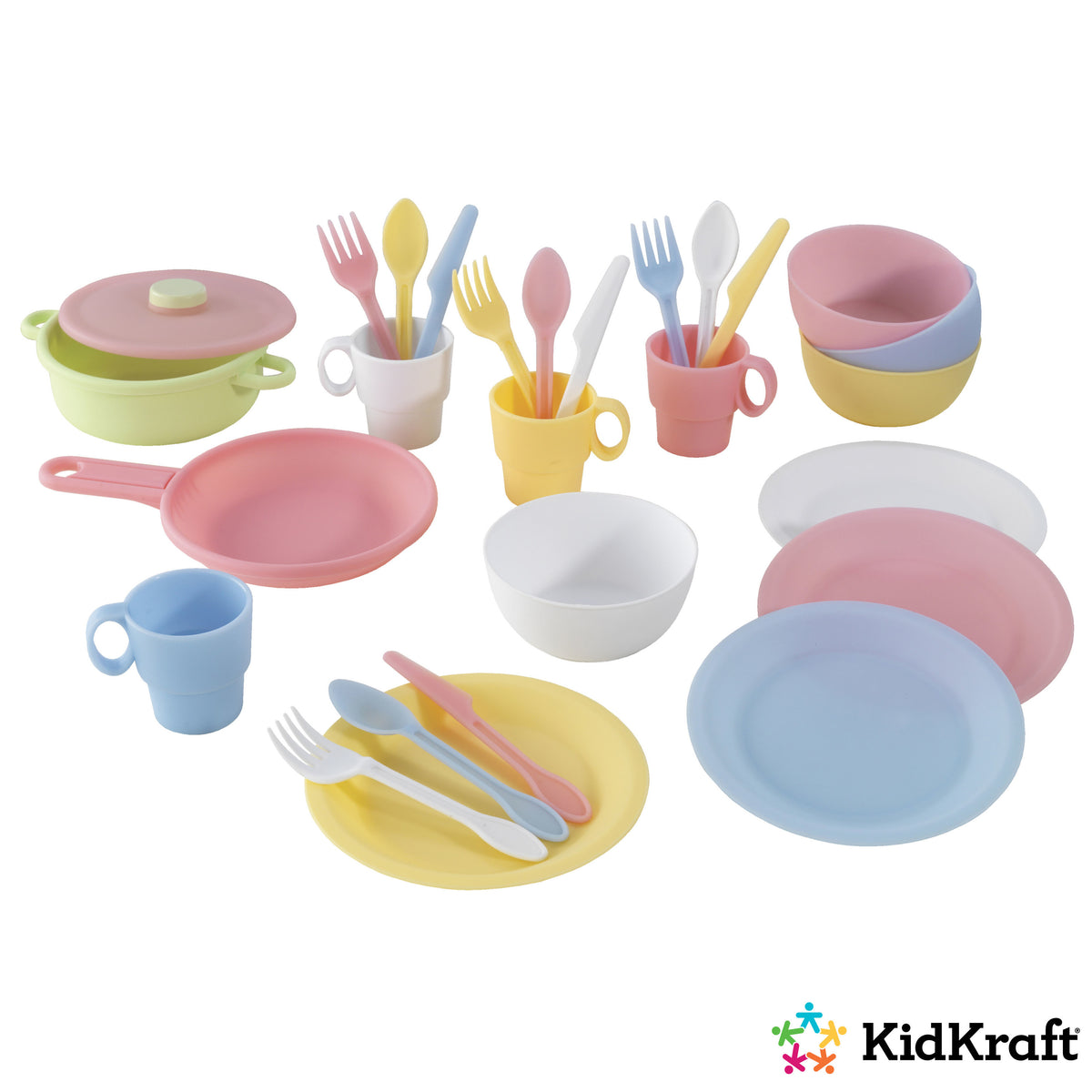 Set za kuvanje 27 delova - pastelne boje
