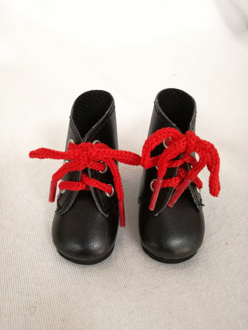 Crne duboke cipele za lutke od 32cm