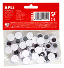 Oči samolepljive - 50 kom