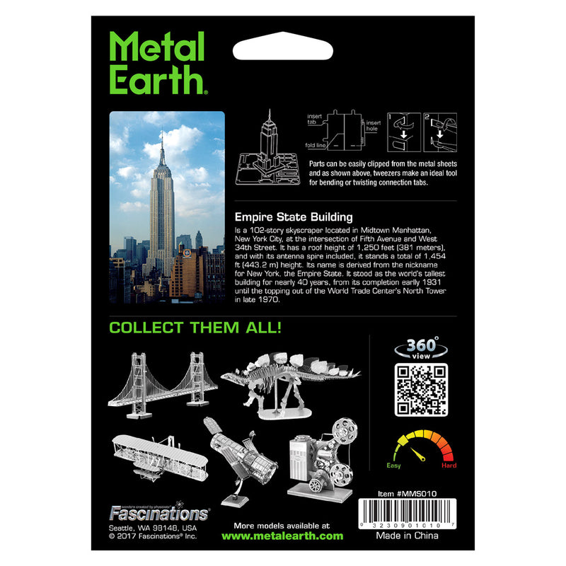 3D metalna maketa - Empire State Building New York