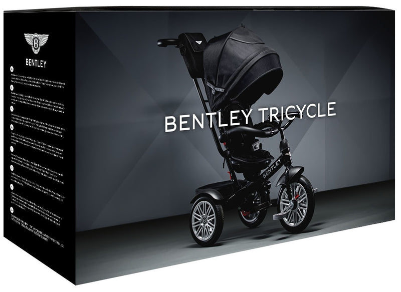 Bentley tricikl 6 u 1 - Mat crni