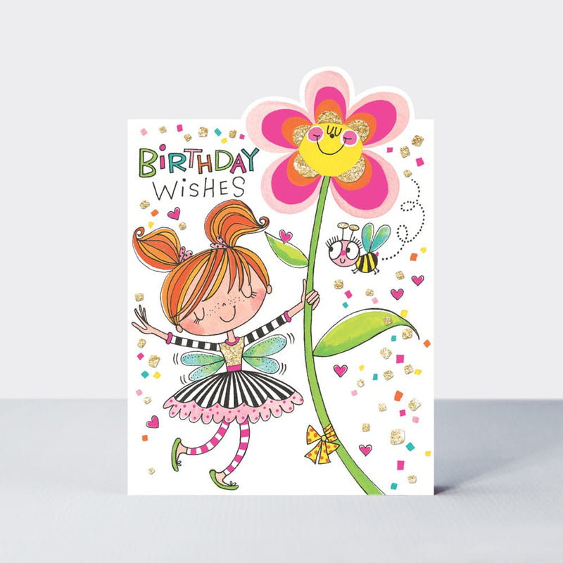 Čestitka - Birthday Wishes - Fairy & Flower