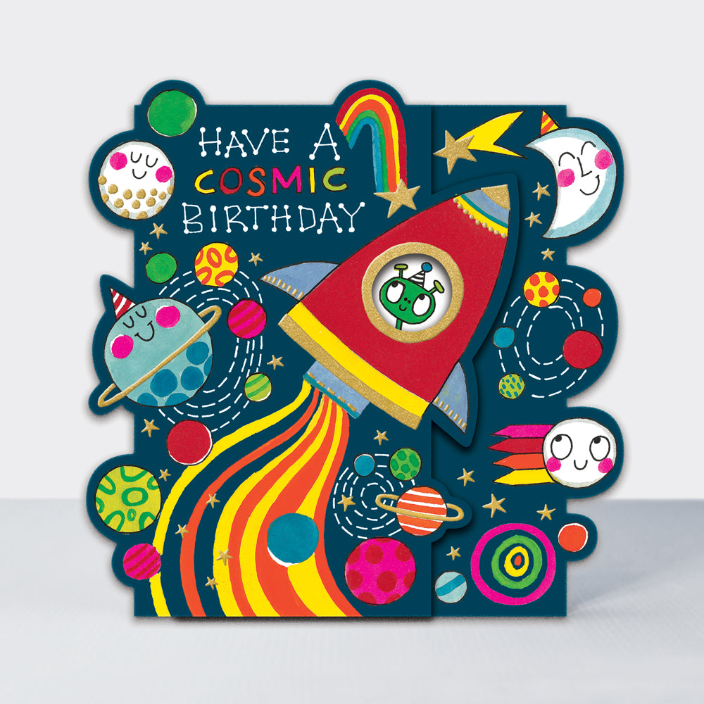Čestitka - Cosmic Birthday/Space