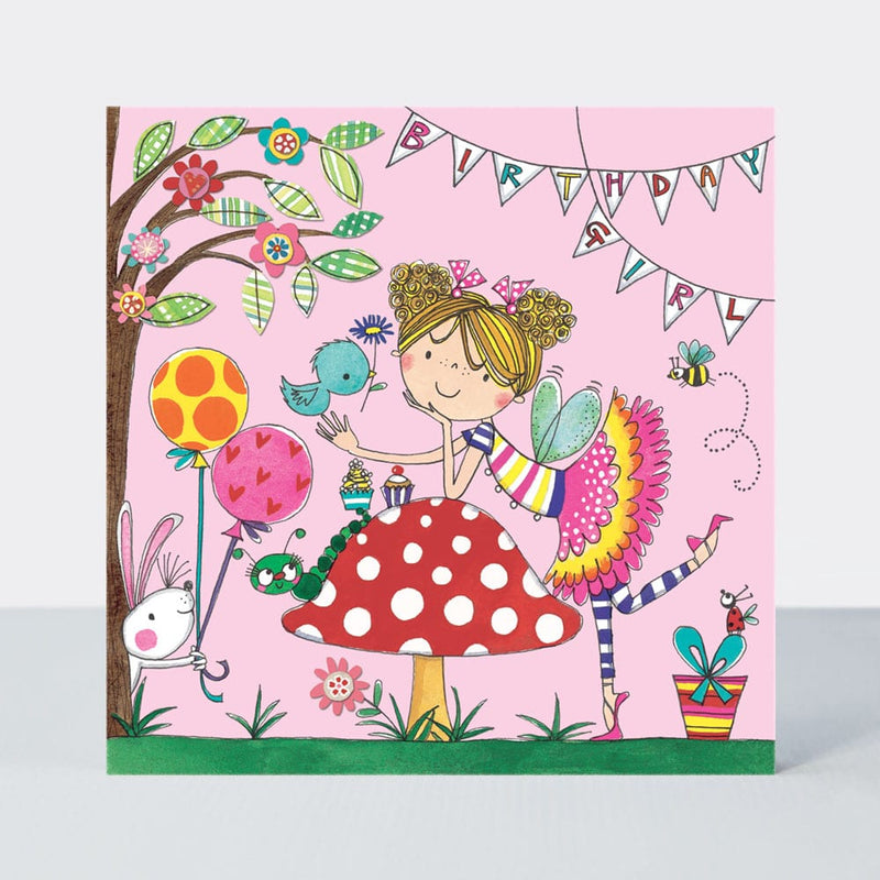 Čestitka puzzla - Birthday fairy & animals