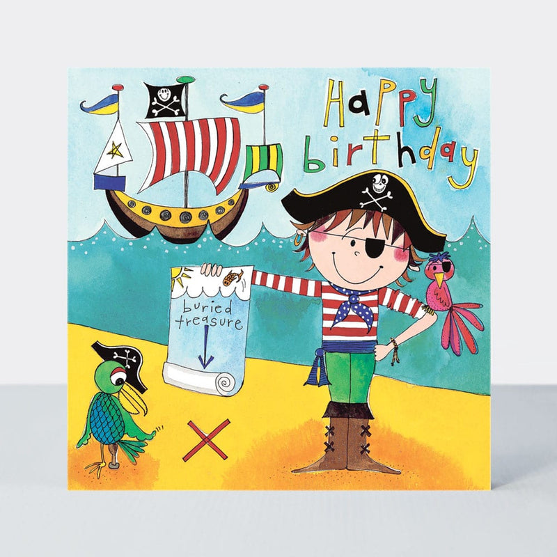 Čestitka puzzla - Happy Birthday Pirat