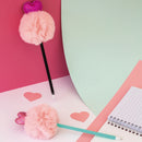 Olovke - pom pom srca