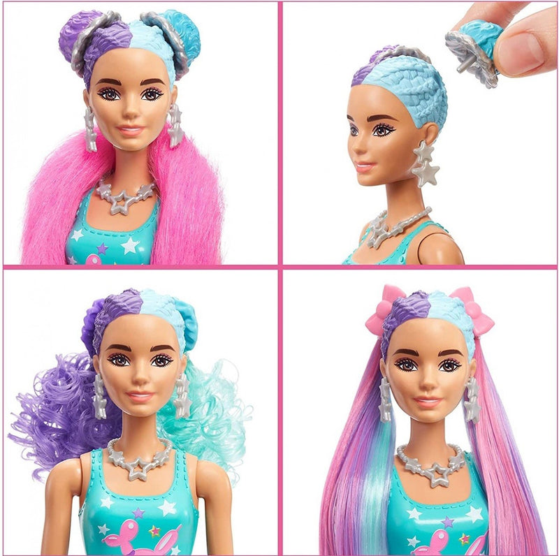 Barbie color reveal sa šljokičavim sprejem za kosu