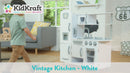 Vintage kuhinja u beloj boji