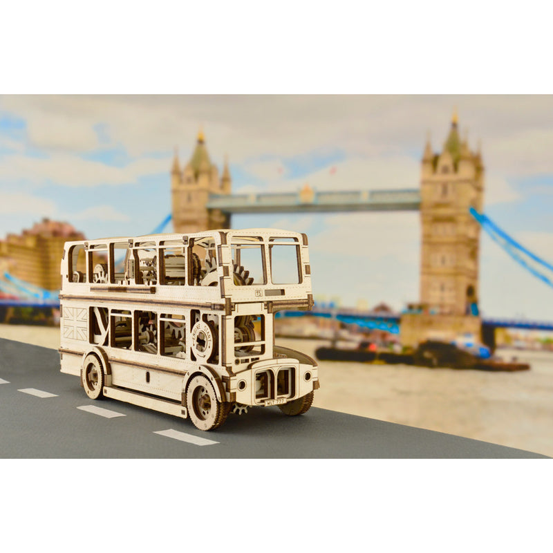 3D drvena maketa - Londonski autobus